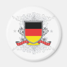 Deutschland-Schild Magnete