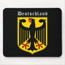 Deutschland-Wappen Mauspads