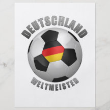 Deutschland Weltmeister Flyerdruck