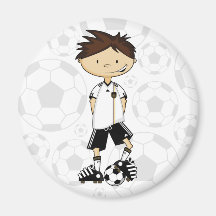 Deutschland-Weltmeisterschaft-Fußball-Jungen-Magne Magnete
