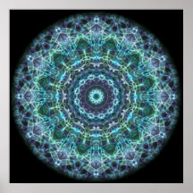 devine Mandala Posterdrucke