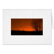 Dezember-Sonnenuntergang Karten
