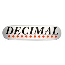 Dezimale Team-Plattform Individuelles Skateboard