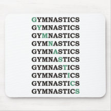 Diagonale Gymnastik Mauspad