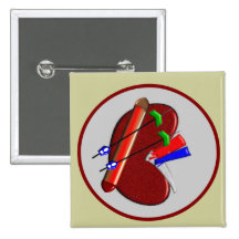 Dialyse und Nieren-Entwurfs-Geschenke Anstecknadelbuttons