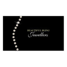 Diamant Bling Juwel-Schmuck-Speicher-Visitenkarte