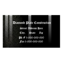 Diamant-Platten-Entwurf Visitenkarten