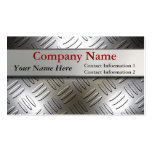 Diamant-Platten-Metallblick-Visitenkarten