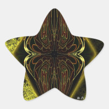 Diamant Sternaufkleber