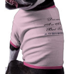 Diamanten sind ein Mädchen-bester Freund Hunde T Shirts