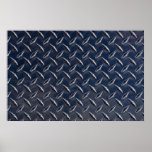 Diamantplatte Foto Plakatdruck