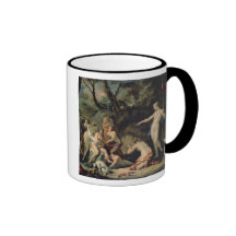 Diana und Callisto Tasse