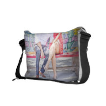 Dianne u. Tonys Verlobungs-Bote-Tasche Kurier Taschen