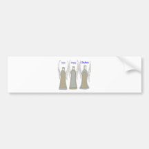 DIE 3 GEFLÜGELTEN GLOCKEN 1.PNG AUTO STICKER