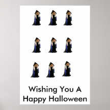 Die 9 Hexen Plakatdruck