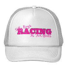 Die albernen Jungen, laufend ist für Mädchen Baseballcaps