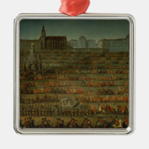 Die Ankunft von Isabella von Parma Weihnachtsbaum Ornament
