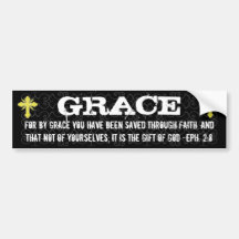 Die Anmut-christlicher Stoßaufkleber des Gottes Auto Sticker