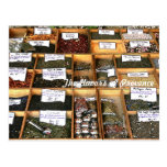 Die Aromen von Provence-Postkarte