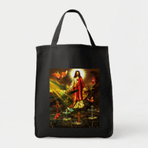 Die Auferstehung. /Bag Einkaufstaschen
