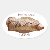 Die Aufkleber Italiener Cannoli Liebhabers