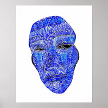 Die Augen meiner Geliebten Plakatdruck