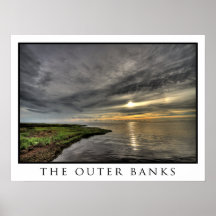 Die äußeren Banken, North Carolina Plakatdrucke