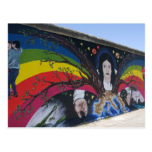 Die Berliner Mauer Postkarte