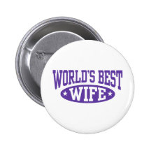 Die beste Ehefrau der Welt Buttons