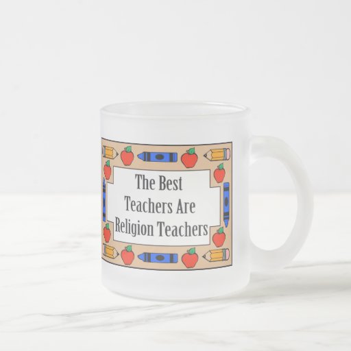 Die besten Lehrer sind Religions-Lehrer Tee Haferl