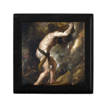 Die Bestrafung von Sysiphus Schmuckschachtel
