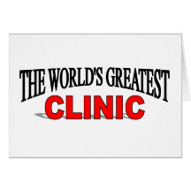 Die bestste Klinik der Welt Grußkarte