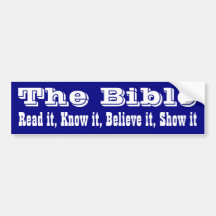 Die Bibel Autosticker
