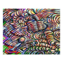 Die Blasen - abstrakter Fotodruck