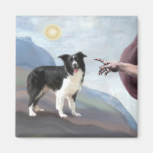 Die Border-Collie des Gottes (Z) Magnete