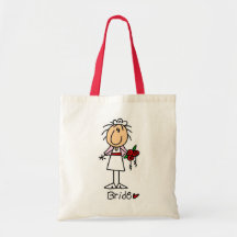 Die Braut-T-Shirts und die Geschenke Leinentasche