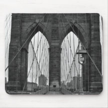 Die Brooklyn-Brücke in New York City Mousepad