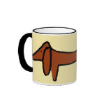 Die Dackel Kaffee Haferl