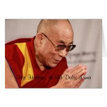 Die Dalai Lama-Foto-Karte 2011