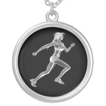Die Dame Runner Necklace der Frauen Personalisierte Halskette