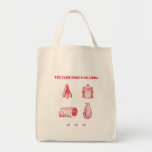 Die Das Dilemma-Tasche des Fleisch fressenden Tier