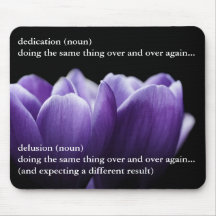 Die dünne Linie zwischen Widmung und Wahnvorstellu Mousepads