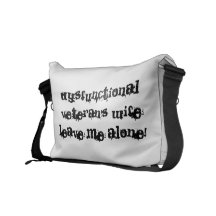 Die Ehefrau des dysfunktionellen Veterans Kuriertaschen