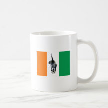 Die Elfenbeinküste-Cote d'Ivore Fußball-Flagge Kaffee Haferl
