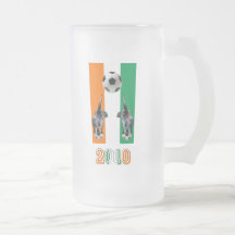 Die Elfenbeinküste-Taubenschlag D'Ivoore Fußballfu Kaffee Haferl