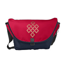Die endlose Knoten-Bote-Tasche Kuriertasche