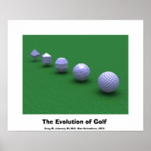 Die Evolution des Golfs Posterdrucke