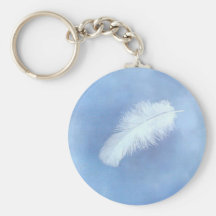 Die Feder Keychain des Engels Schlüsselanhänger