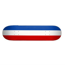 Die Flagge von Frankreich Individuelle Skateboards