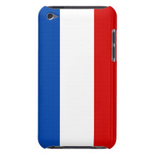 Die Flagge von Frankreich iPod Case-Mate Hüllen